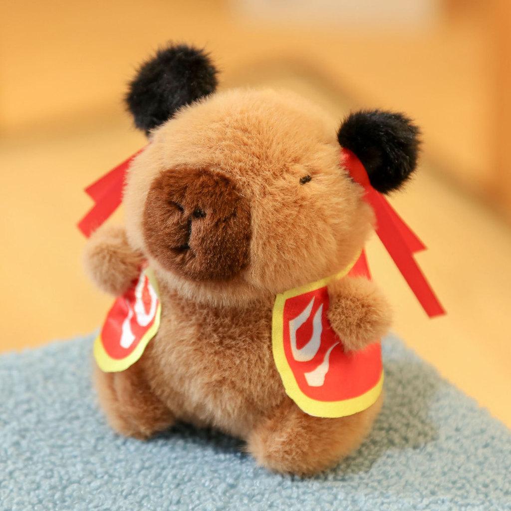 Fire Tortoise Plush Doll Keyring With Short Plush Material For Kids Gift And Accessories