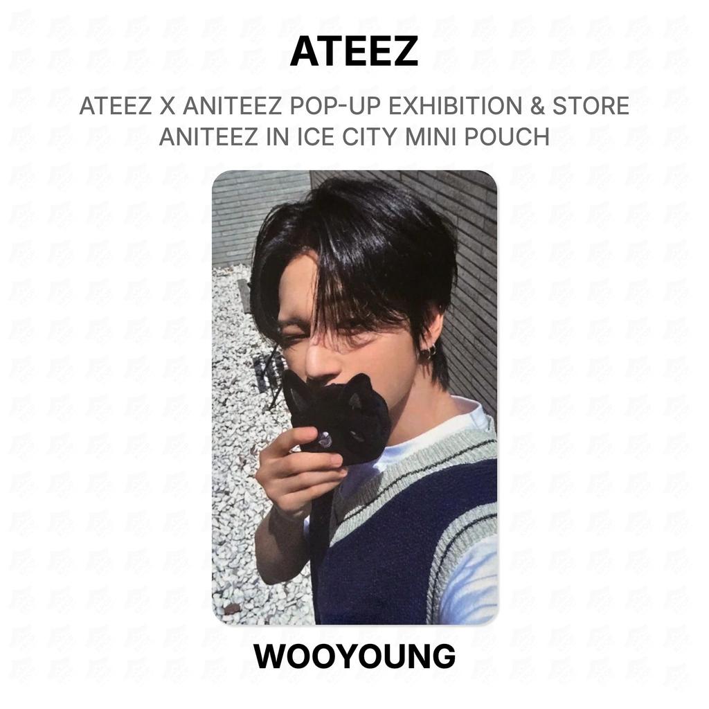 ATEEZ X ANITEEZ POP-UP EXHIBITION & STORE ANITEEZ IN ICE CITY MINI POUCH Official Photocard