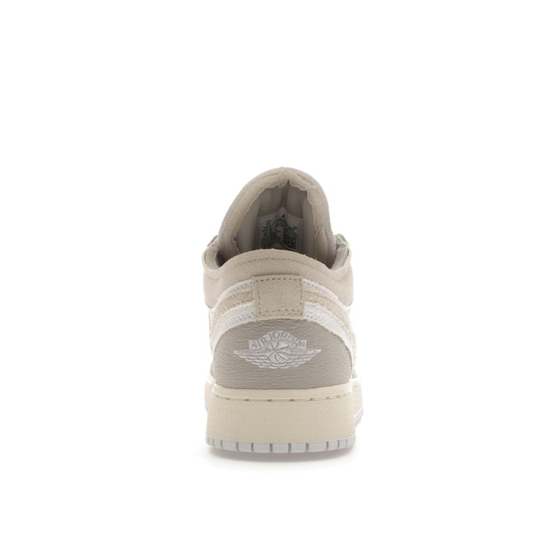 Air Jordan 1 Low SE Craft FB9139-002 Big Kids' Leather Low-Top Shoes