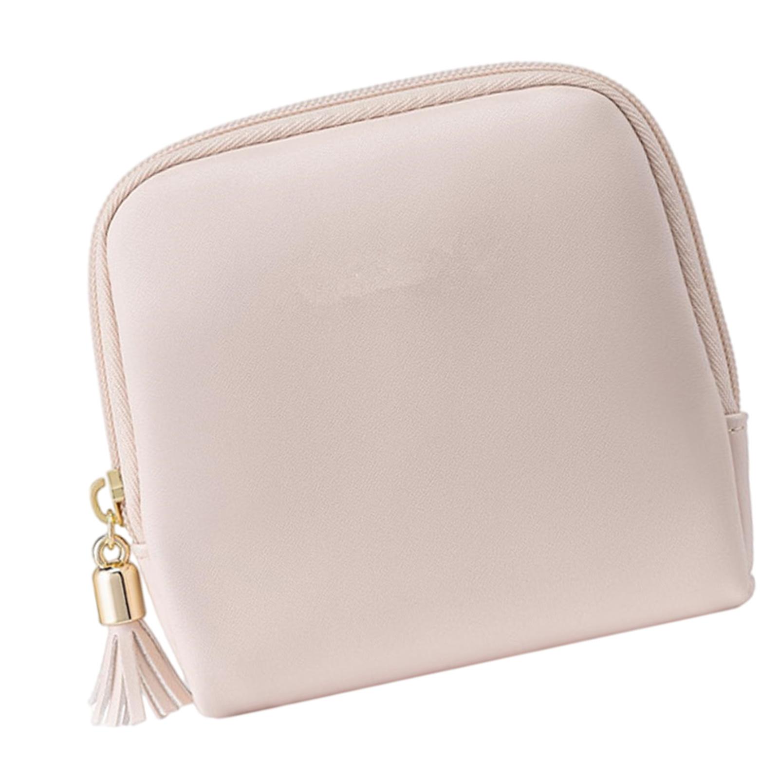 

Leather Jewelry Organizers Pouch Travel Friendly Multiple Compartments for Earrings Necklaces Bracelets Perfect Gift розовый