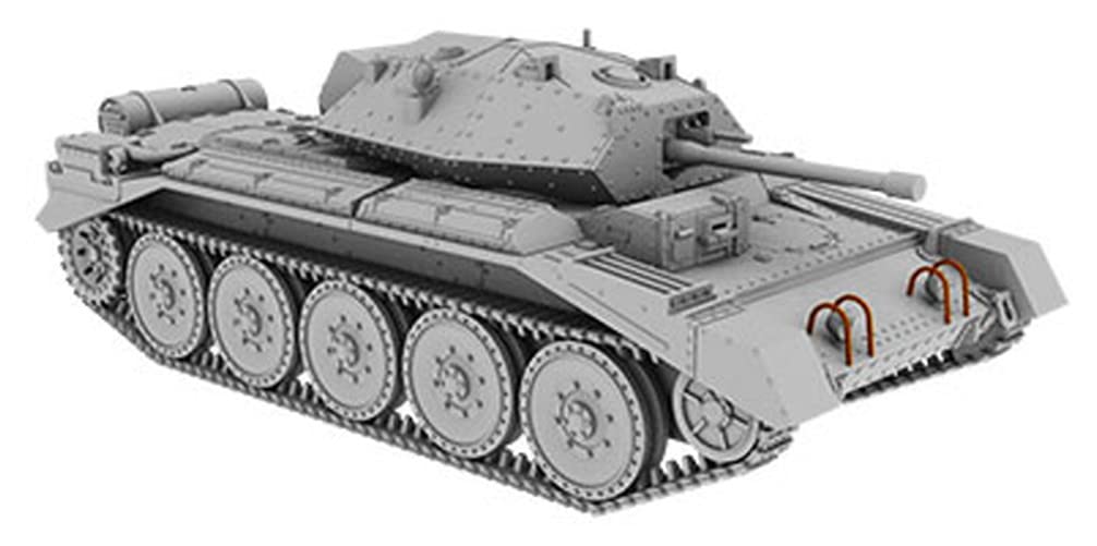 

IBG 1/72 British Crusader Mk.3 Cruiser Tank Type 6 with 6-pounder Gun Plastic Model Kit PB72068