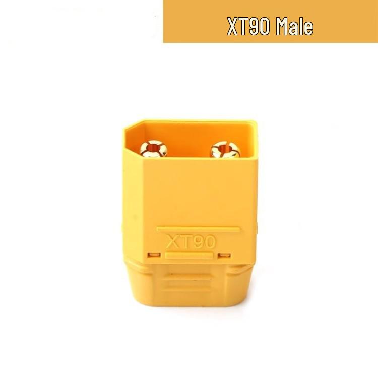 Aimaishi XT90S Anti-Spark Connector Yellow Plug Terminal for Energy Storage