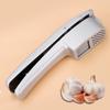 2 In 1 Garlic Press Slice Crushing Machine Aluminium Garlic Ginger Mincer Slicer Handheld Squeezer Masher Kitchen Cooking Tool