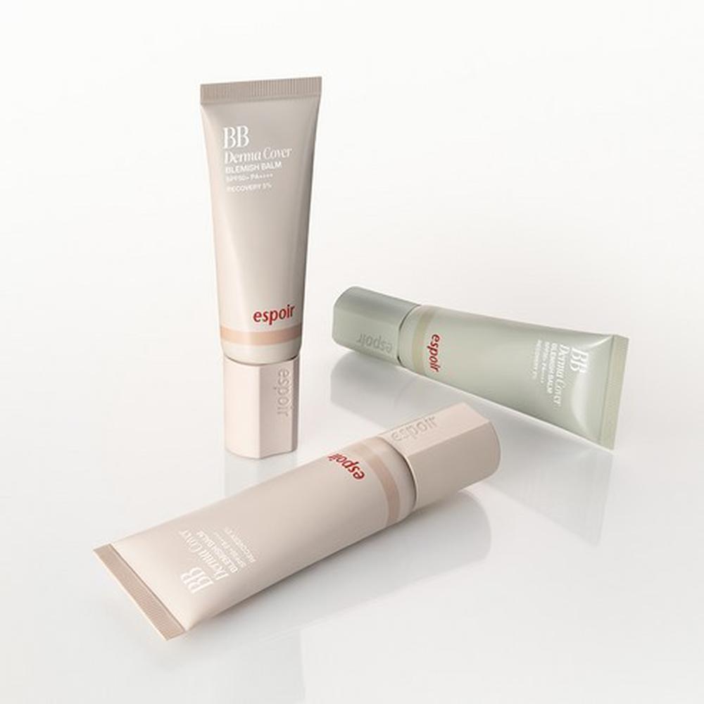 ESPOIR Derma Cover Blemish Balm 05 Matcha 40g - AESTURA Co-Developed, Korean