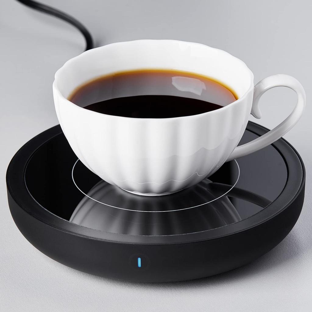 Pokaro Teetasse Thermisch Tischplatte Hitze Für Kaffee Bester Freund Kalt 3 Temperaturstufen 4 Stunden Automatische Abschaltung Wärmer, Untersetzer, Wärmer, Isolator,