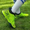 Men's Soccer Shoes Unisex Breathable Sports Cleats Football Boots Professional Outdoor Ultralight Non-Slip Drop Shipping