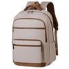 Schoolbag Large Capacity Portable 11.1 Inch Computer Bag Male and Female College Students School Bag Solid Color Business Travel Commuter Backpack