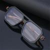 Vintage Square Women Sunglasses for Men Fashion  Retro Double Bridge Male Sun Glasses Eyewear Trendy Brand Design Shades
