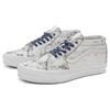Vans OG Sk8-Mid LX Distress White Navy Unisex Sneakers Multi-Color VN0A4BVCWTM