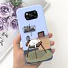 Pro Xiaomi Poco X3 Pro Pouzdro Poco X3 NFC Kryt Květina Roztomilý Kočka Malba Nárazník Skořápka Na PocoX3 X3Pro x3nfc Měkký Luxusní Silikon