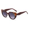 JYL TS Sunglasses UV Cat Eye Large Frame Women/22014