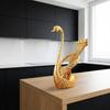 Elegant Swan Tableware Set Luxury Dessert Cake Forks Swan Holder Coffee Spoons  Daily Use