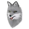 Stuffed animal canine fox mask headgear full head animal head animal head cosplay costume