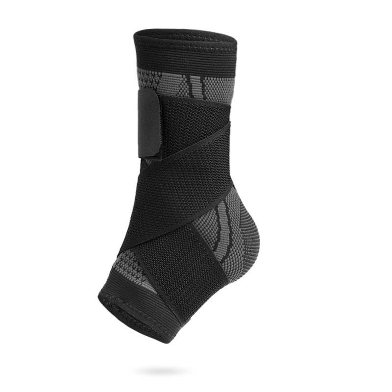Pressurized Anti-winding Ankle Guard Breathable Strap Fixed Protective Gear Nylon Knitted Adjustable Sports Ankle Guard