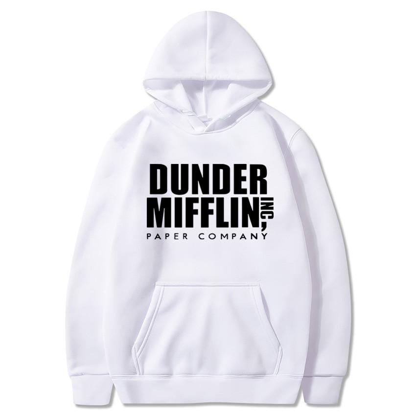 The Office Dunder Mufflin INC Hoodie Dwight Schrute Sweatshirt Women Hoodies Casual Pullover Hooded Sweater