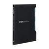 KOKUYO Loose Leaf Binder Campus Easy To Open with Index 65 Sheets B5 26 Holes Black Lu-P737D