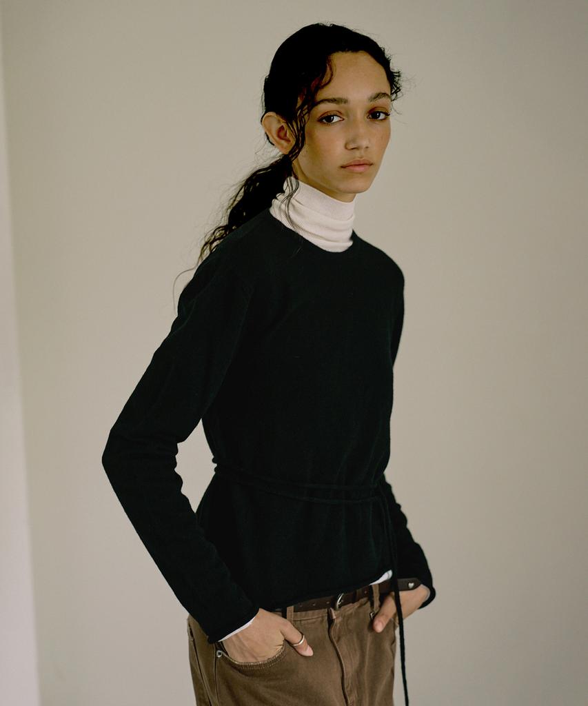 LOVLOV Fine Wool String Knit