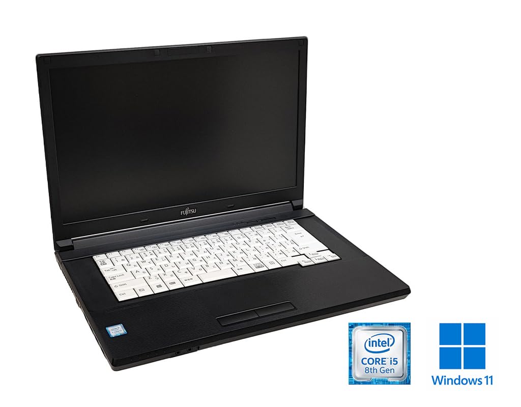 Fujitsu Core Windows 11 MS Office 16GB 512GB SSD A748/S Laptop, 15.6-inch, i5-8350U, Pro, 2019, RAM, (SSD512GB)
