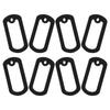 Dog Tag Silicone Protective Cover for Noise Silencing 40Pcs Set