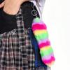 Lightweight Faux Hair Tail Keychain Trendy Y2K Style Tail Keychain Elegant Keyrings Charm For Personal Accessories
