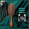Massage Comb Wooden Sandalwood Air Cushion Comb Air Bag Massage Head Meridian Long Hair Scalp Home Head Massage Tool