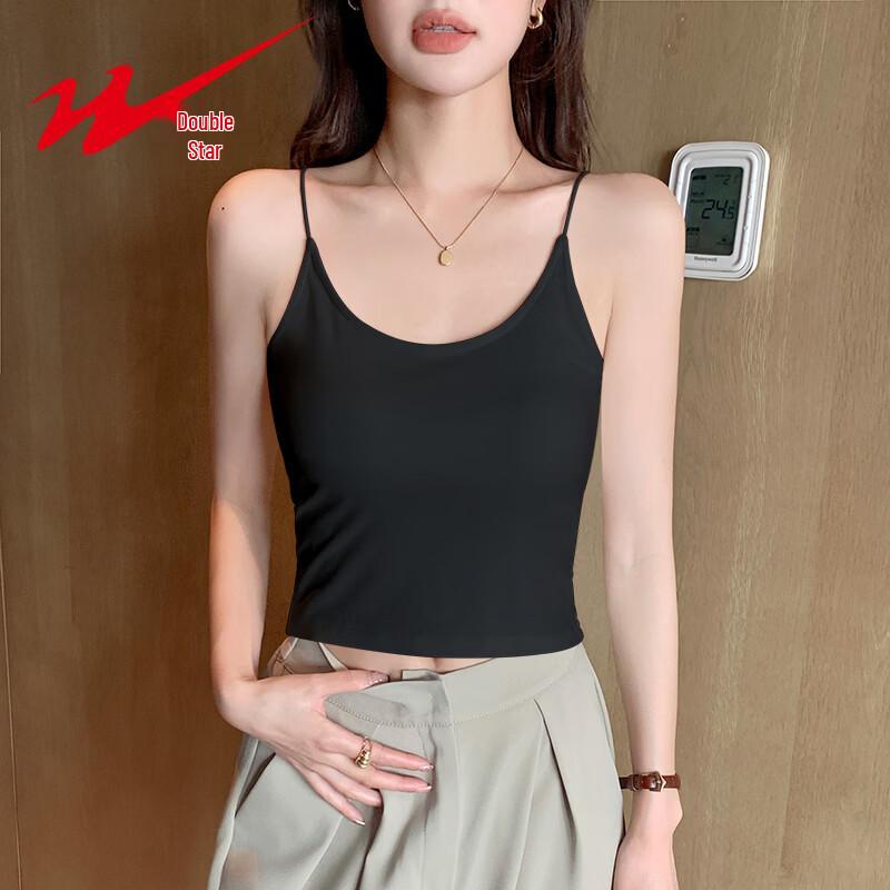 Women s U-Neck Slim Fit Camisole Tank Top M