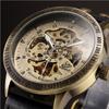 Shenhua Retro Bronze Automatic Men'S Mechanical Watch