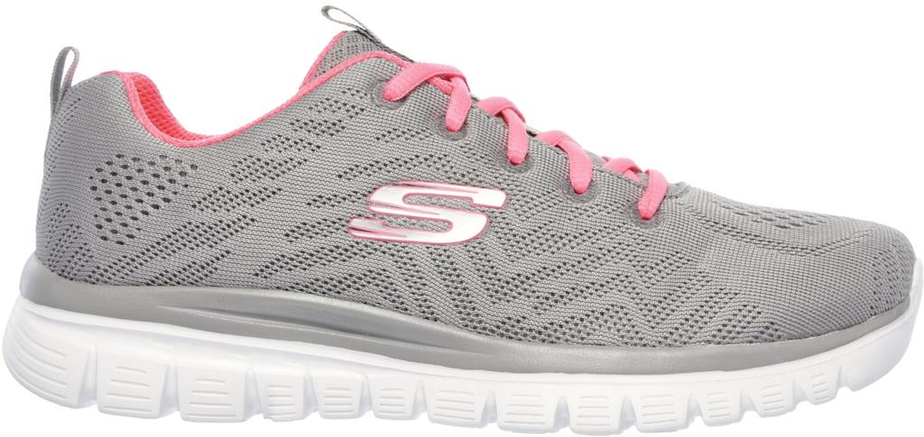 Кроссовки Skechers Graceful - Get Connected серый/коралловый