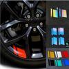 Car Wheel Reflective Sticker - Tire Rim Decorative Decal for Cars, Motorcycles & Electric Vehicles (Decorative Supplies)