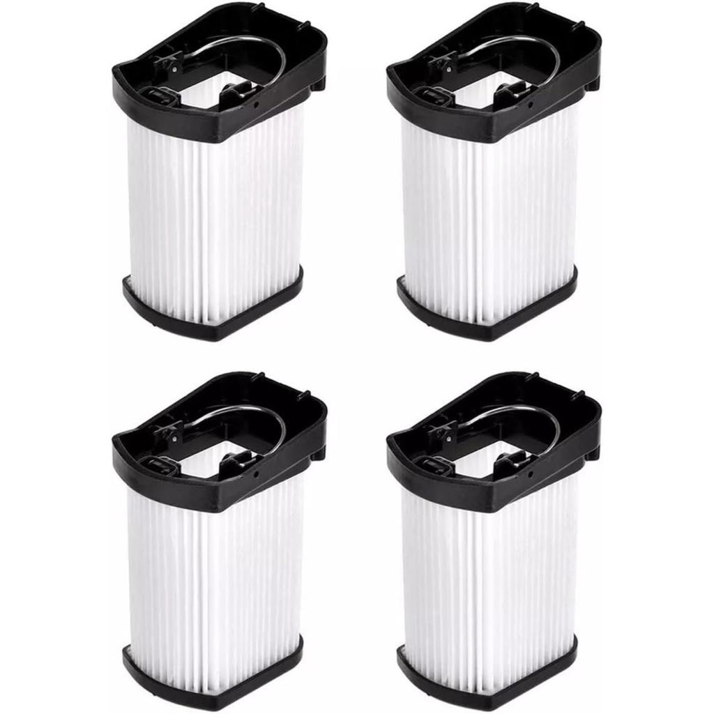 4 Pack XFFWV400 Replacement Vacuum Filter for Shark QV410QMG, QV410QGR, WV401BL, WV401PK