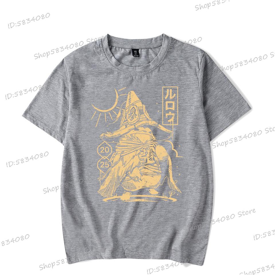 Unisexs Tshirts Monster Hunter Wilds Vintage Graphic Tee Gamer Funny Crewneck Short Sleeve Tee Gift Game Fans Fashion Casual Tops