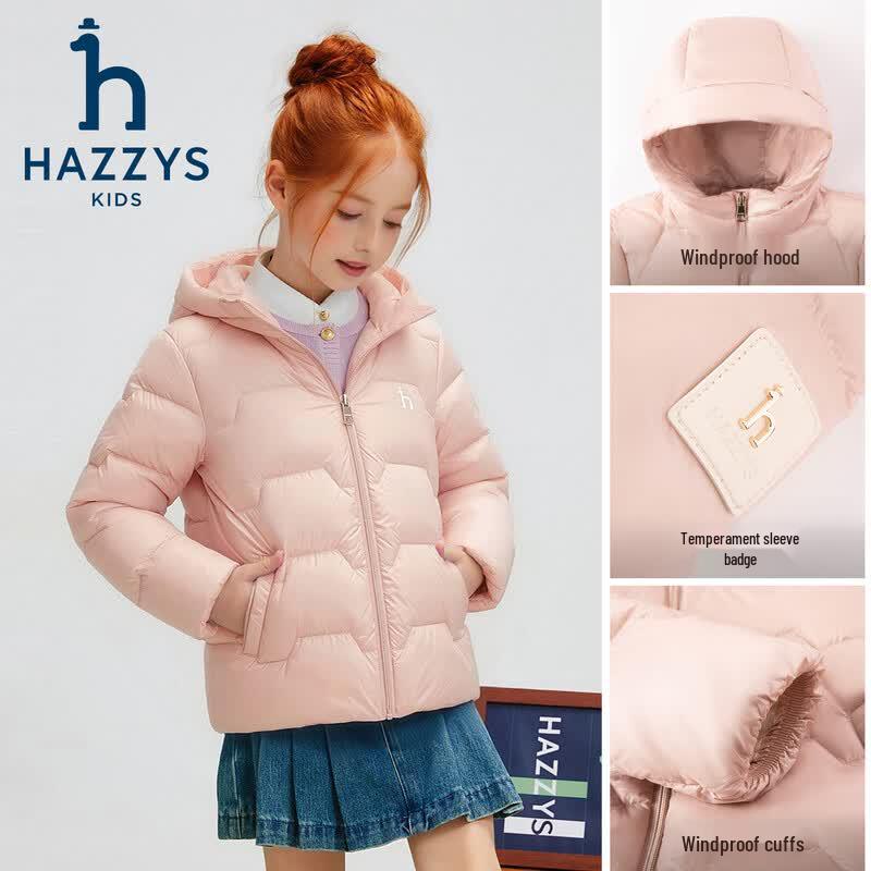 HAZZYS Kinder Daunen Kapuzenjacke