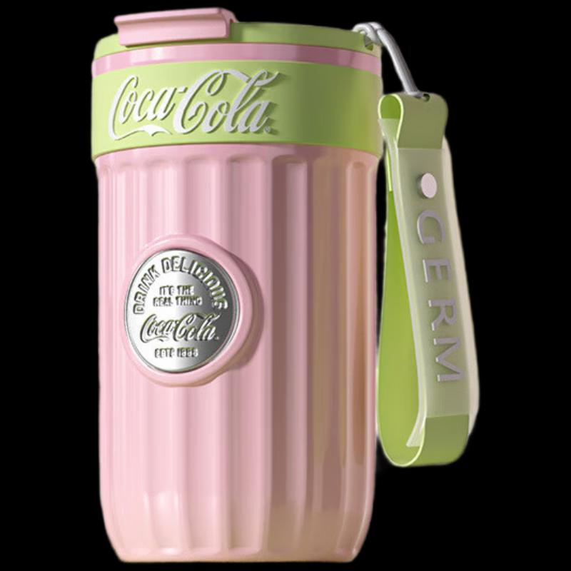 Gemi Coke Badge 500ml Insulated Straw Cup