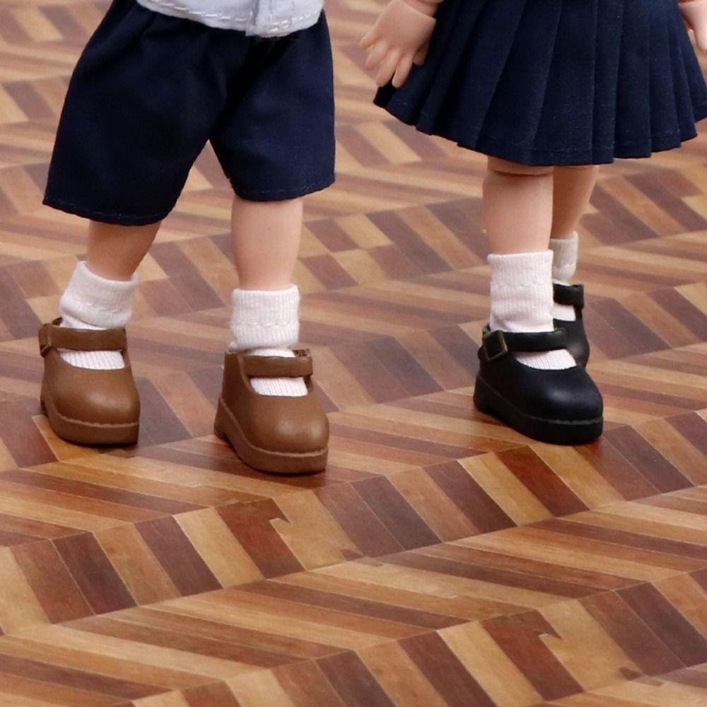New Doll Leather Shoes  for 1/11 OB11 Doll/for 1/12 BJD Doll/For obitsu11GSCbody9OB11 Dolls