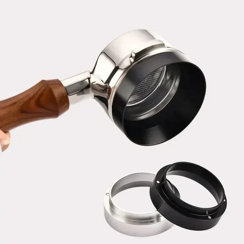 51mm 53mm 58mm Magnetic Espresso Dosing Ring Aluminum Dosing Funnel Perfect Fit For Coffee Brewer Accessories