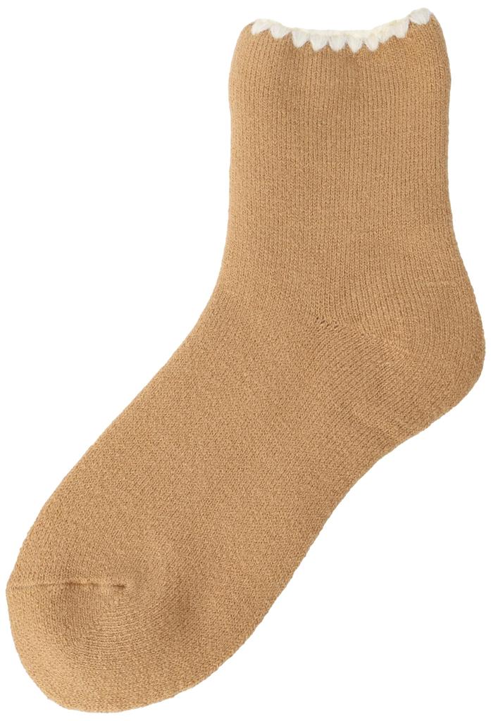 Atsugi Rilakawa Warm Room Socks RRA5092 Fleece-Lined