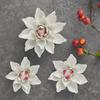 Modern 3D Ceramic Flower Wall Mural Decoration Home Bedroom Porch Wall Sticker Ornaments Office Lobby Club Wall Accessories Item