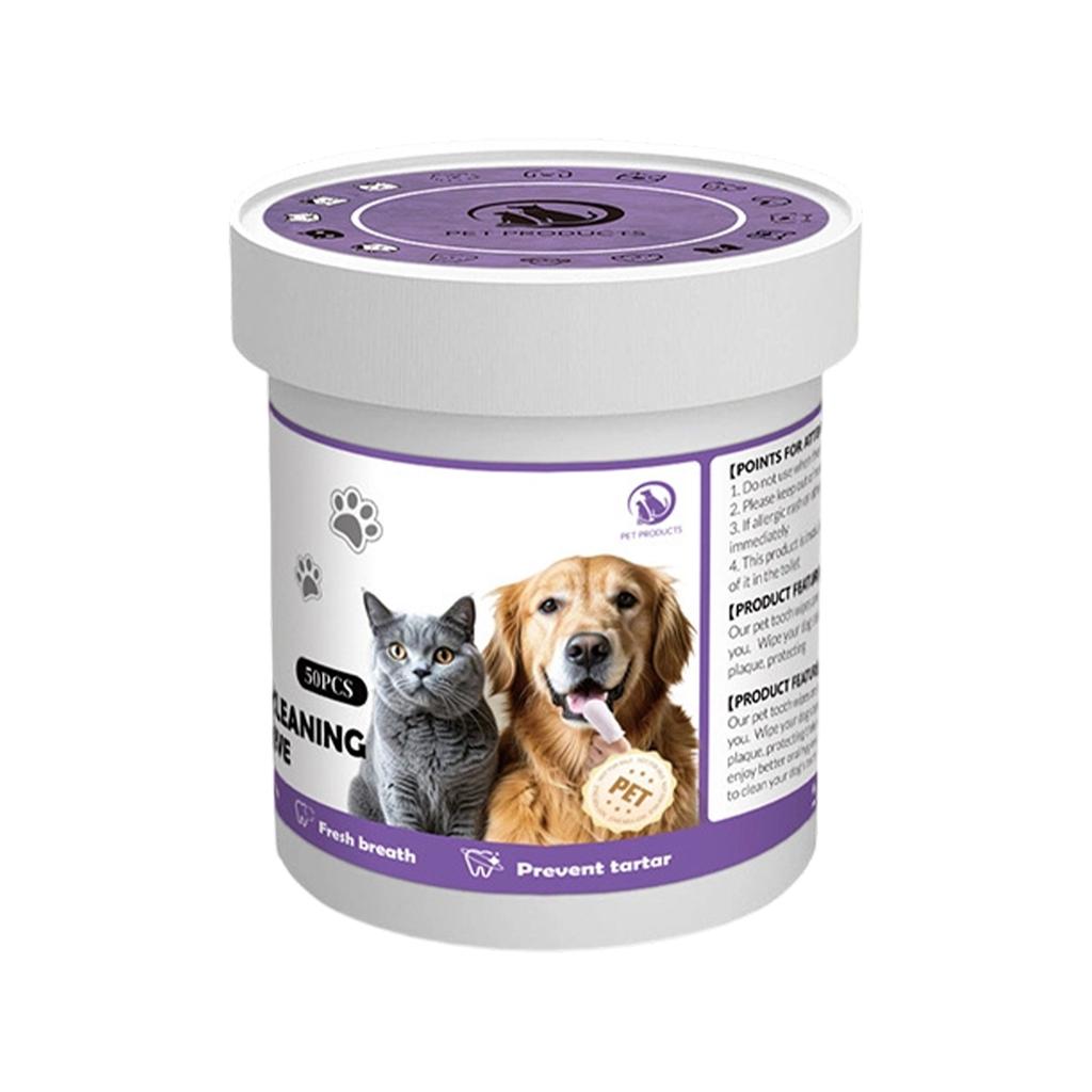 Pet Cleaning Finger Wipes