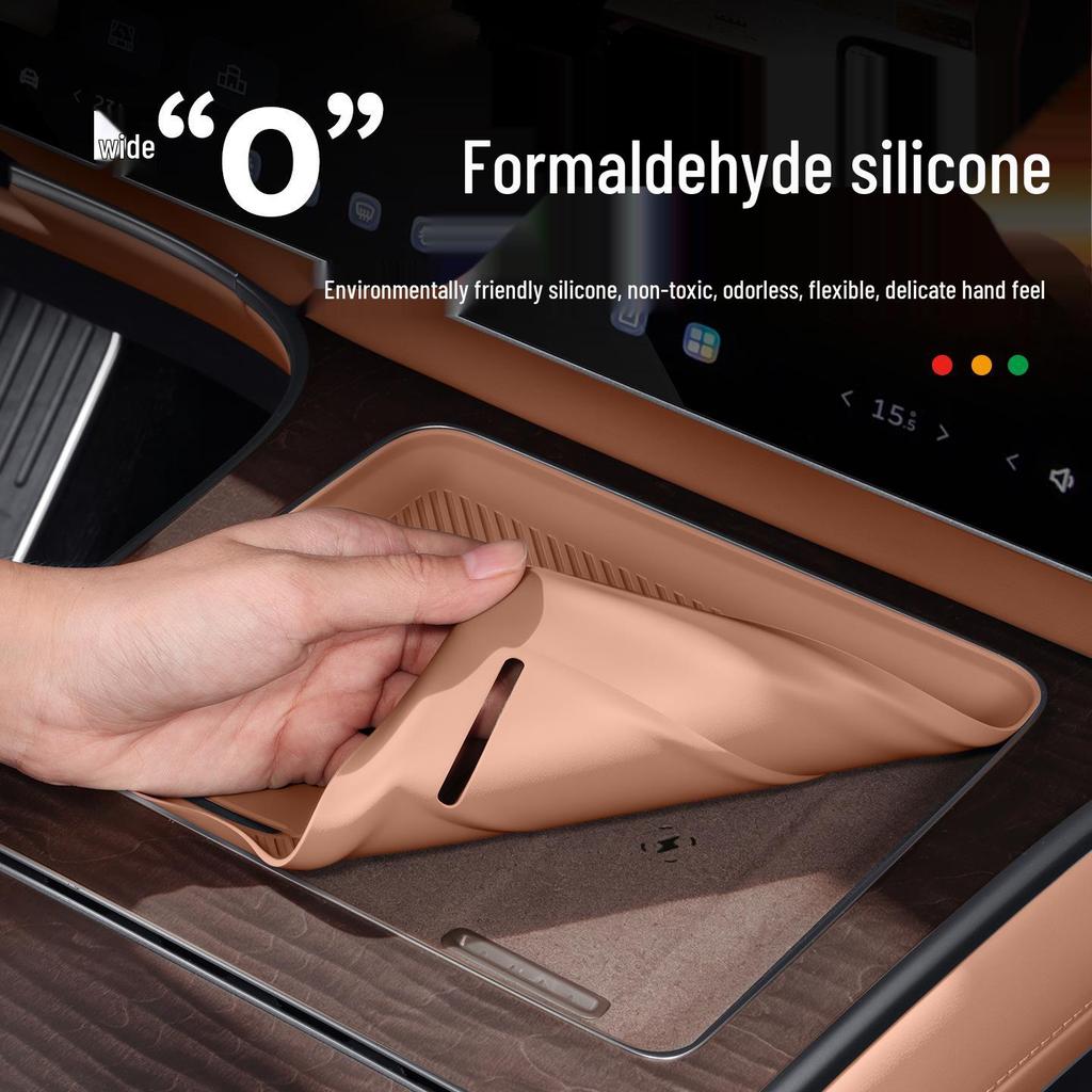 Nio ES9 Wireless Charging Silicone Pad - Anti-slip Center Console Accessory