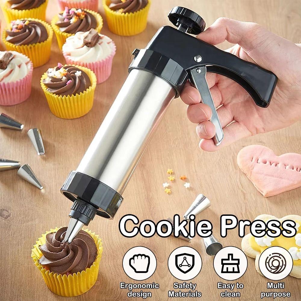 DIY Cookie Making Machine Manual Operation Biscuit Tools Set Cookie Press Kit  Cake Decoration