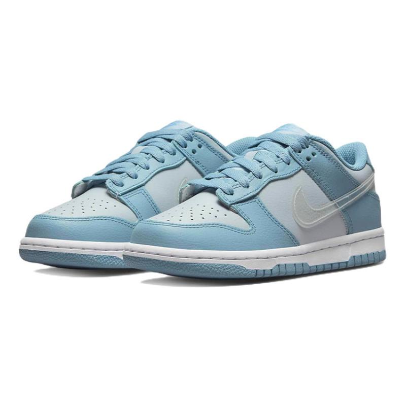 Nike Dunk Low Clear Blue Swoosh GS Sneakers DH9765-401