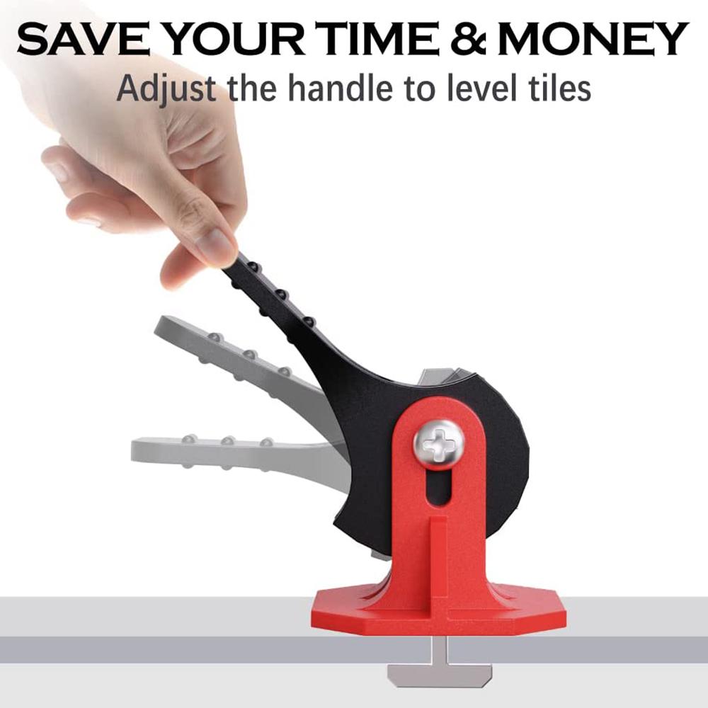 50 Sets of Tile Leveling Systems Reusable Tile Tools for Installation