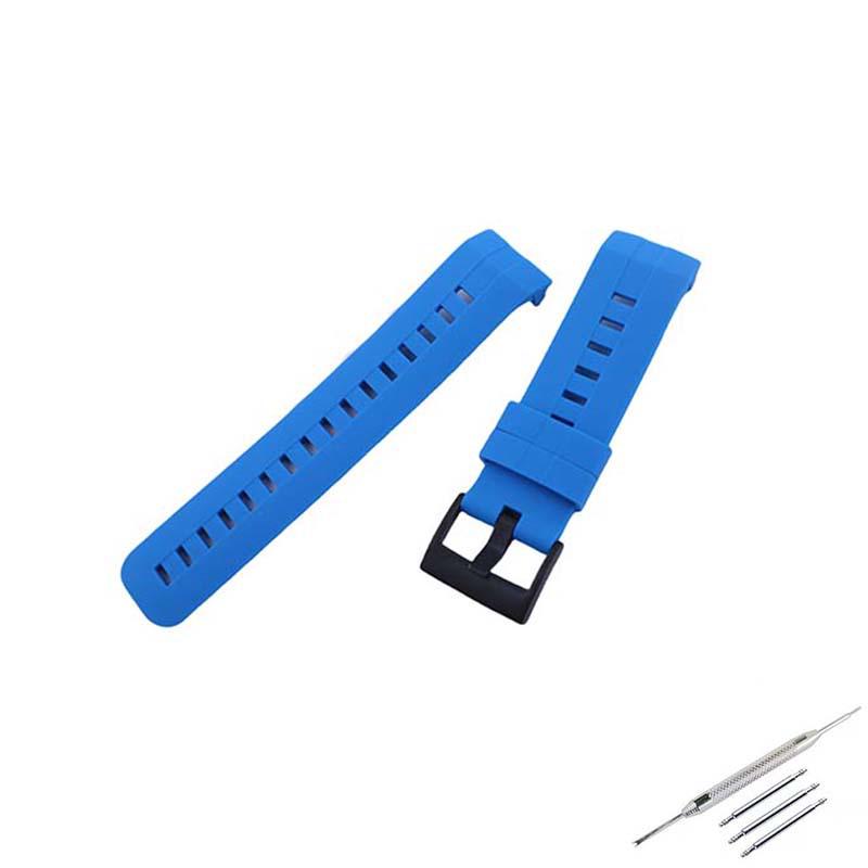 Silikonarmband für Suunto Spartan 3V Outdoor-Sportuhr