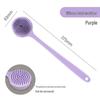 Long-Handle Soft Bristle Double-Sided Back Scrubber