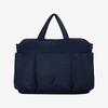 Lar Signature Nylon Square Bag Navy