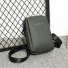 Sac Bandoulière Homme Sac pour Téléphone Portable Sac de Taille Multifonctionnel Sac Épaule Hydrofuge