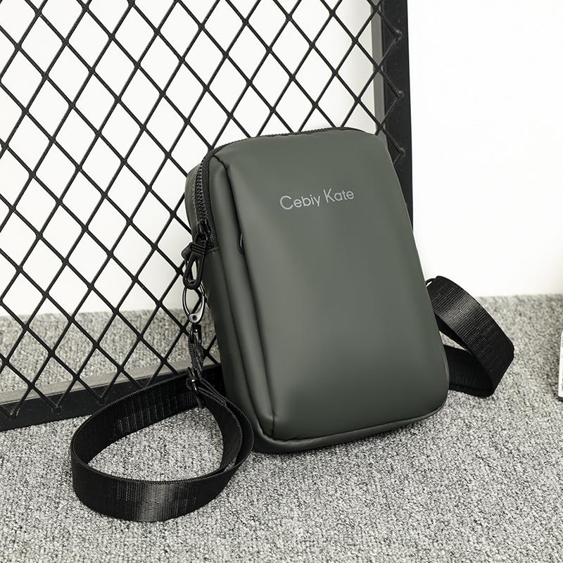 Sac Bandoulière Homme Sac pour Téléphone Portable Sac de Taille Multifonctionnel Sac Épaule Hydrofuge