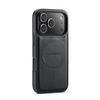 Business Phone Case for iPhone 17 Pro Max 16E 17Air 16 Pro 15 Plus 14 13 12 Magnetic Auto Leather+TPU+PC Full Protection Cover