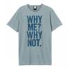 Amplified Unisex Adult Why Me Liam Gallagher T-Shirt