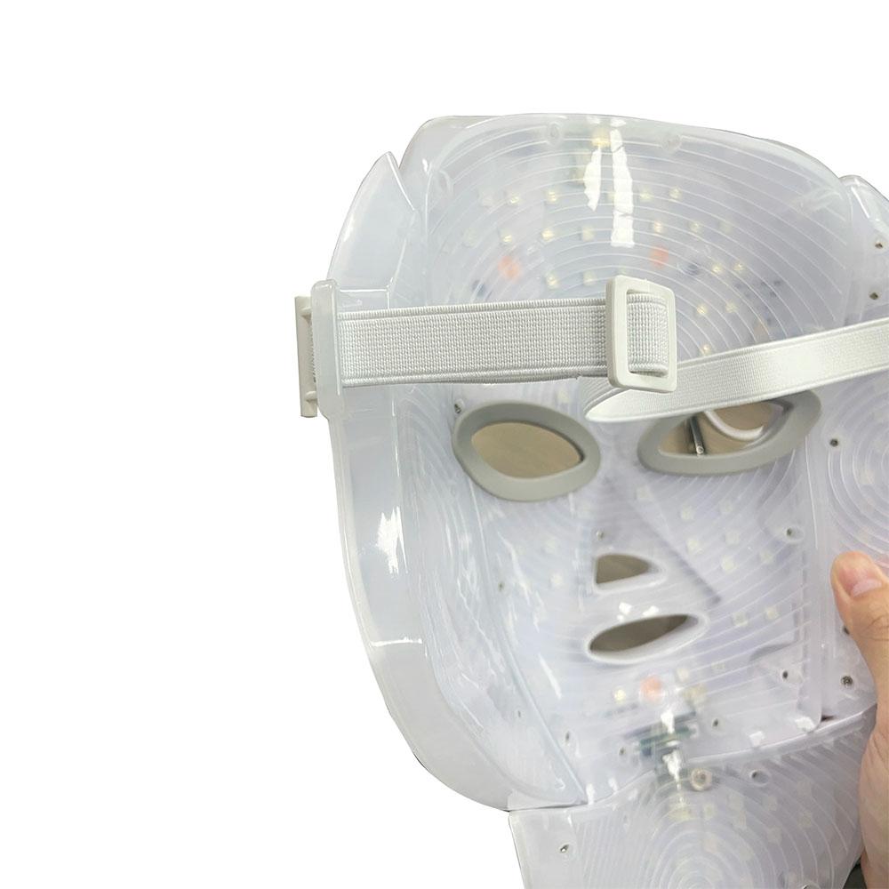 192 LEDs Face Neck Mask 7 Colors Red Light Beauty Device Rechargeable